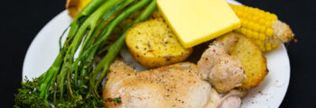 Roast chicken Maryland with roast corn and potato with broccoli https://youtu.be/TvFABegDKMc cooking corn Gary Lum