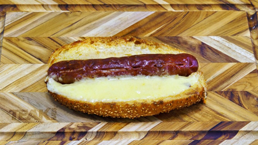 Democracy sausage (Cheese Kransky)