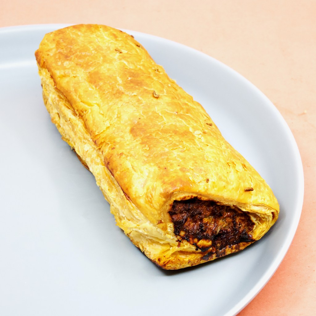 Pork and fennel sausage roll from Uraidla Bakery