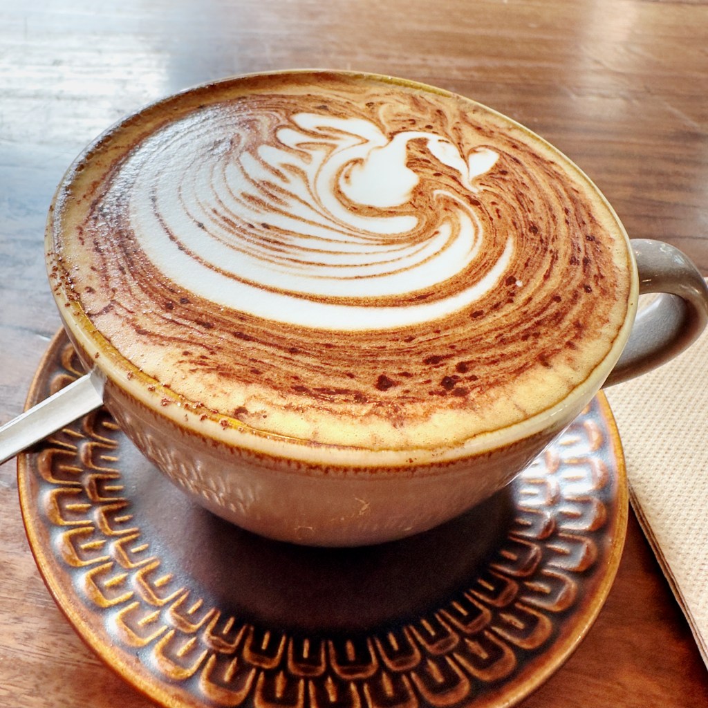 Cappuccino from Uraidla Bakery