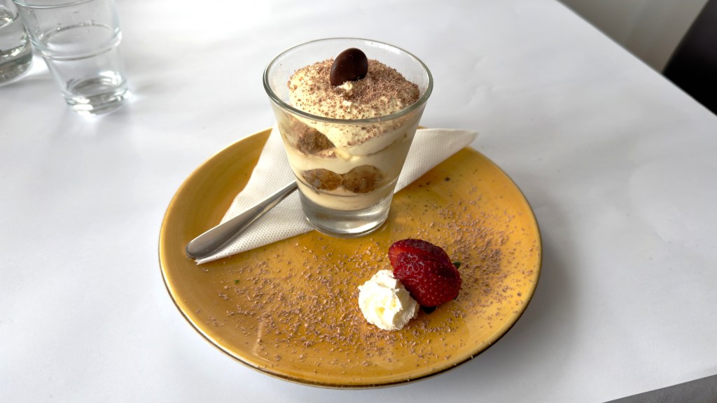 Tiramisu at Secrets by the Sea