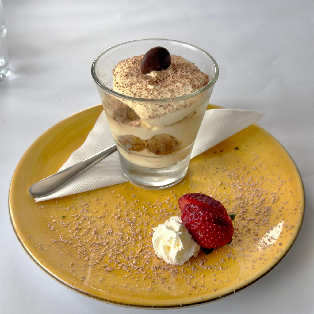 Tiramisu at Secrets by the Sea